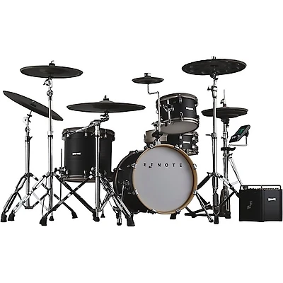 EFNOTE Pro 500X Special Electronic Drum Set - Black Oak Wrap