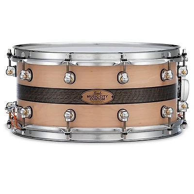 Pearl Music City Custom Craftsman Select Solid Maple Snare Drum - 14 x 6.5 in.