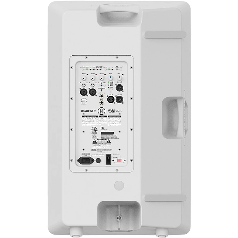 Harbinger VARI V3415 15" 2-Way Powered Loudspeaker - White