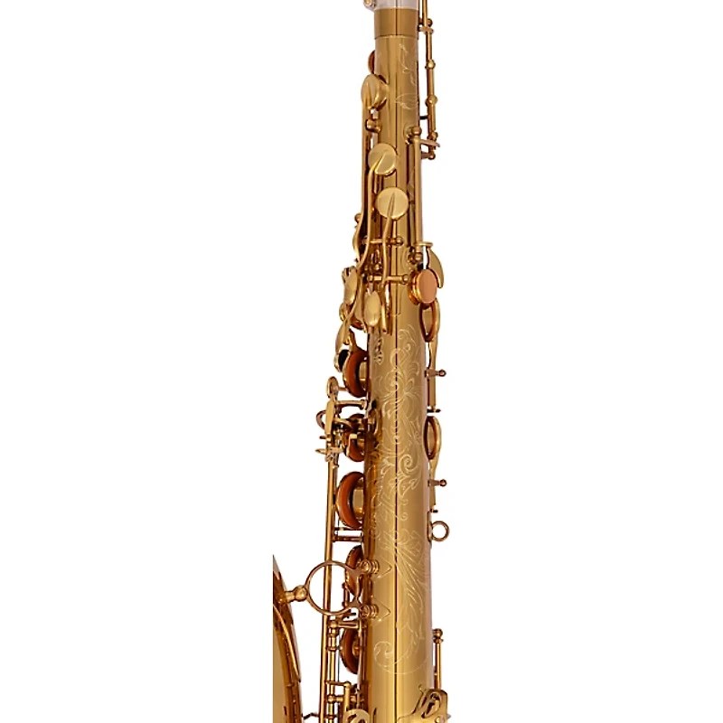 Selmer Paris Signature USA Limited Edition Tenor Sax Outfit Dark Gold Lacquer w Art Deco Engraving Dark Gold Lacquer Keys