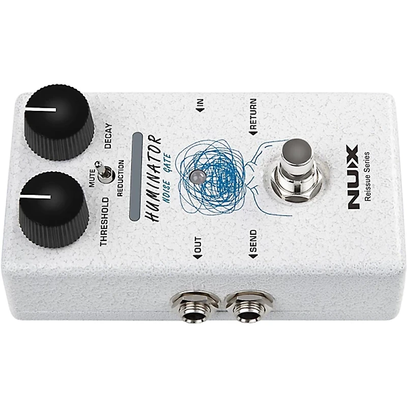 NUX Huminator Noise Gate Pedal - White