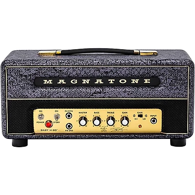 Magnatone Slash Signature Collection Baby M-80 12W Tube Guitar Amp Head - Purple Python