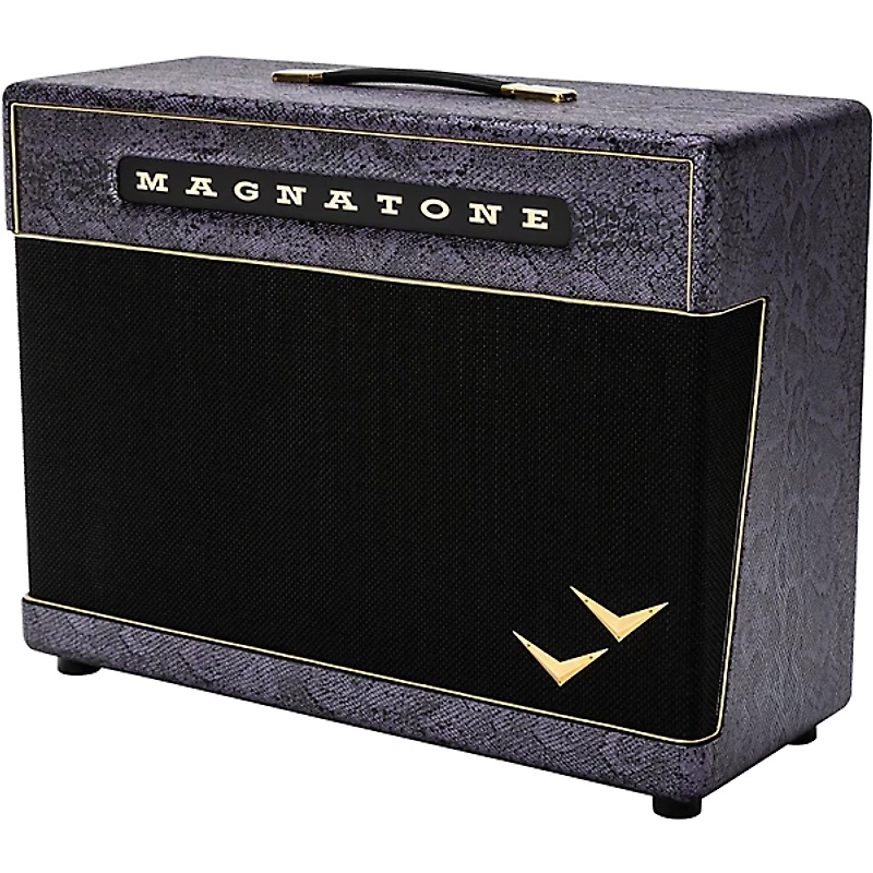 Magnatone Slash Signature Collection Super Fifty-Nine M-80 180W 2x12" Guitar Speaker Cabinet - Purple Python
