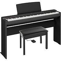 Yamaha P225BLB 88-Key Digital Piano Bundle -