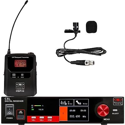 Galaxy Audio CSL-VM Digital UHF Wireless Microphone System - Frequency CODE M3 516-558MHz