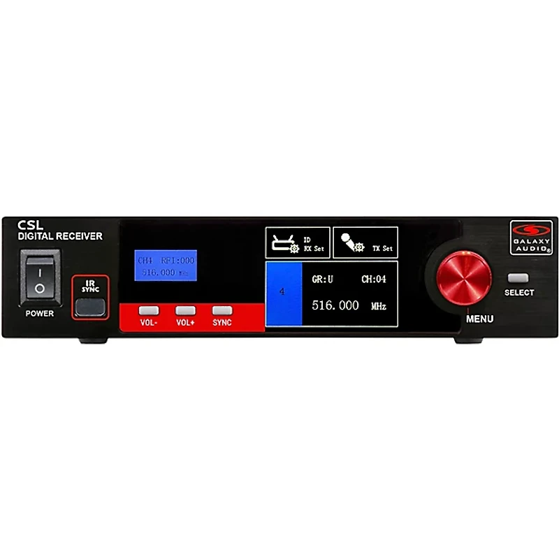 Galaxy Audio CSL-VM Digital UHF Wireless Microphone System - Frequency CODE M3 516-558MHz