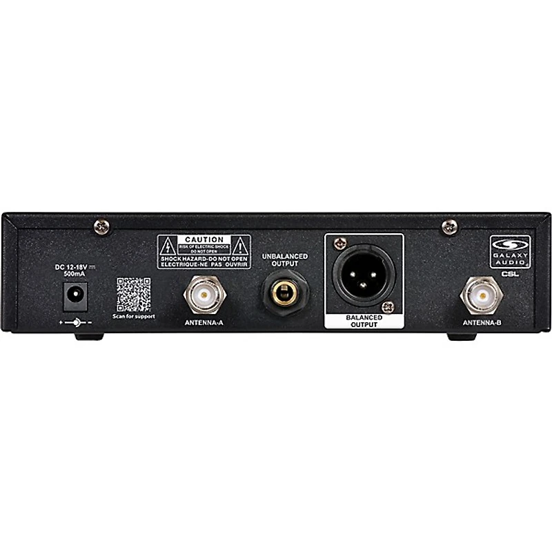 Galaxy Audio CSL-VM Digital UHF Wireless Microphone System - Frequency CODE M3 516-558MHz