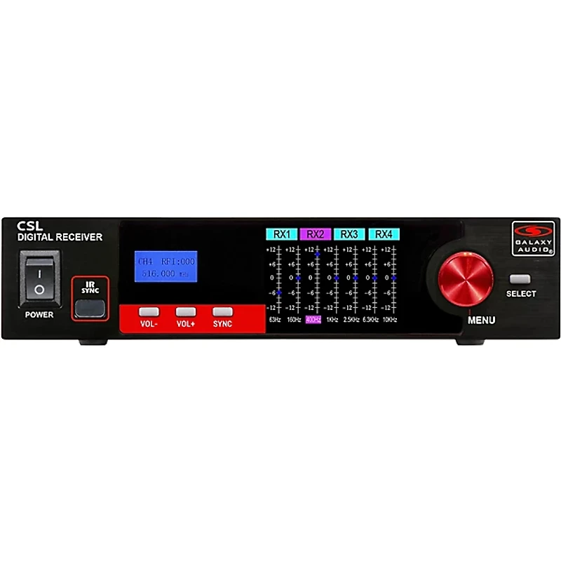 Galaxy Audio CSL-VM Digital UHF Wireless Microphone System - Frequency CODE M3 516-558MHz