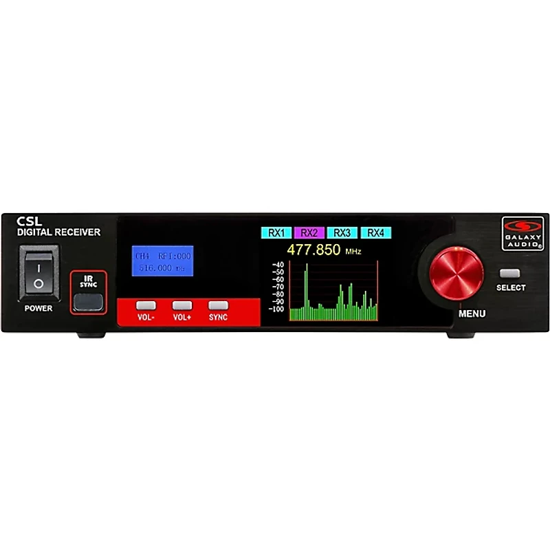 Galaxy Audio CSL-VM Digital UHF Wireless Microphone System - Frequency CODE M3 516-558MHz