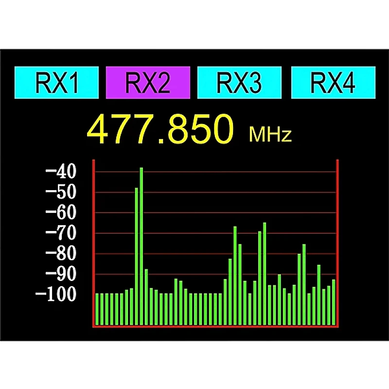 Galaxy Audio CSL-VM Digital UHF Wireless Microphone System - Frequency CODE M3 516-558MHz