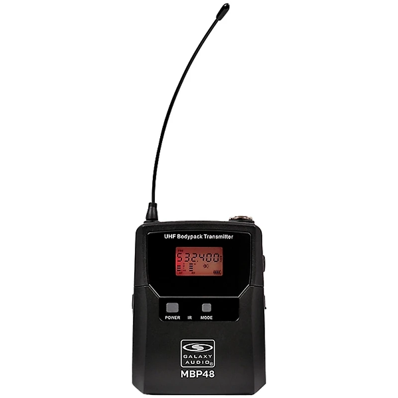 Galaxy Audio CSL4-VVVVM 4-Channel Digital UHF Wireless Microphone System - Frequency CODE M3 516-558MHz