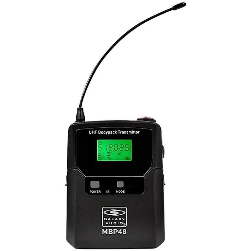 Galaxy Audio CSL4-VVVVM 4-Channel Digital UHF Wireless Microphone System - Frequency CODE M3 516-558MHz