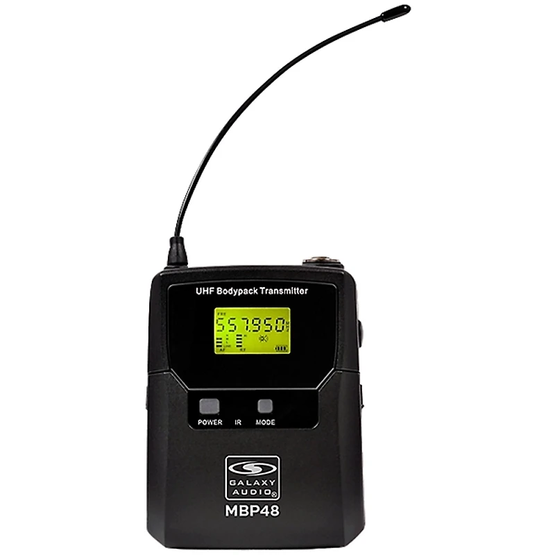Galaxy Audio CSL4-VVVVM 4-Channel Digital UHF Wireless Microphone System - Frequency CODE M3 516-558MHz