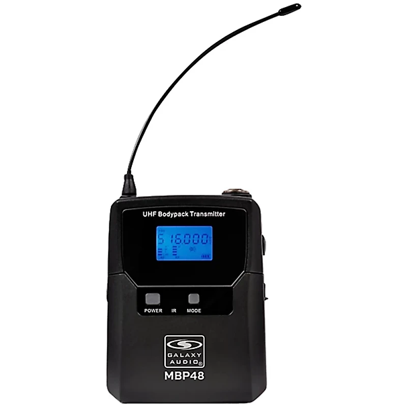 Galaxy Audio CSL4-BBBBM 4-Channel Digital UHF Wireless Microphone System - Frequency CODE M3 516-558MHz