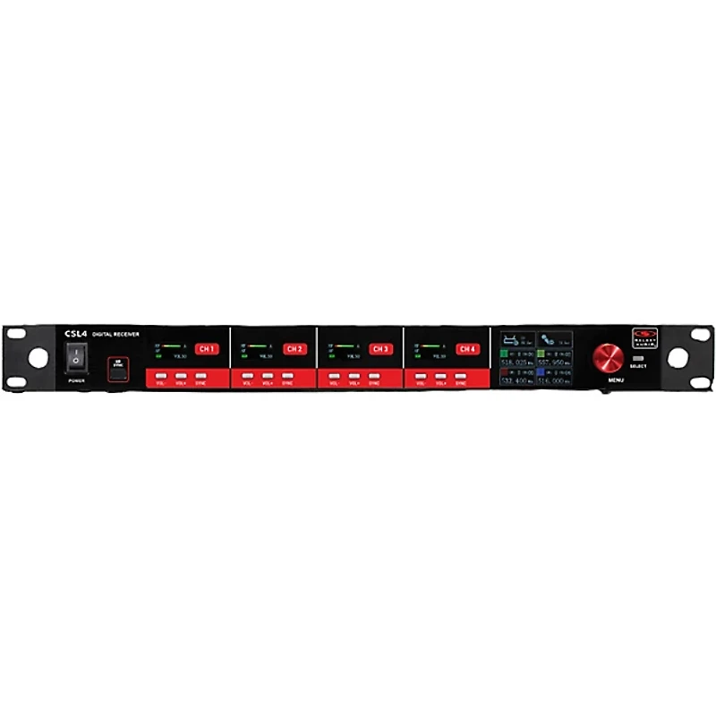 Galaxy Audio CSL4-HHBBM 4-Channel Digital UHF Wireless Microphone System - Frequency CODE M3 516-558MHz