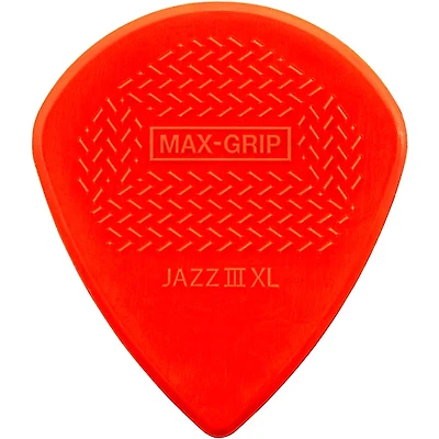 Dunlop Max-Grip Jazz III XL Nylon Guitar Picks - 1.38 mm 24 Pack
