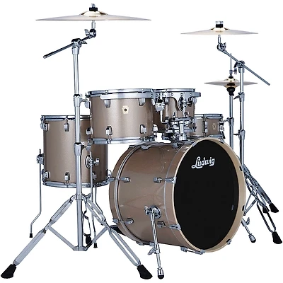 Ludwig Evolution 5-Piece Drum Set With 20" Bass Drum and Paiste Cymbals --