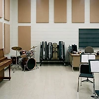 A&S Crafted Products Band Room Saxophone Case Storage Rack