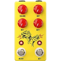 JHS Pedals Double Dragon Lo-Fi Octave Pedal - Yellow