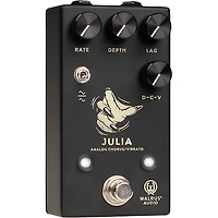 Walrus Audio Minimal Series Julia Analog Chorus/Vibrato V2 Pedal - Black