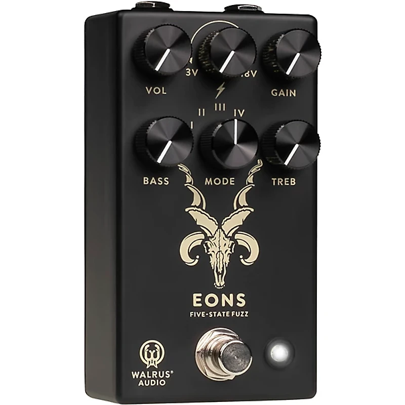 Walrus Audio Minimal Series Eons Five-State Fuzz Pedal - Black