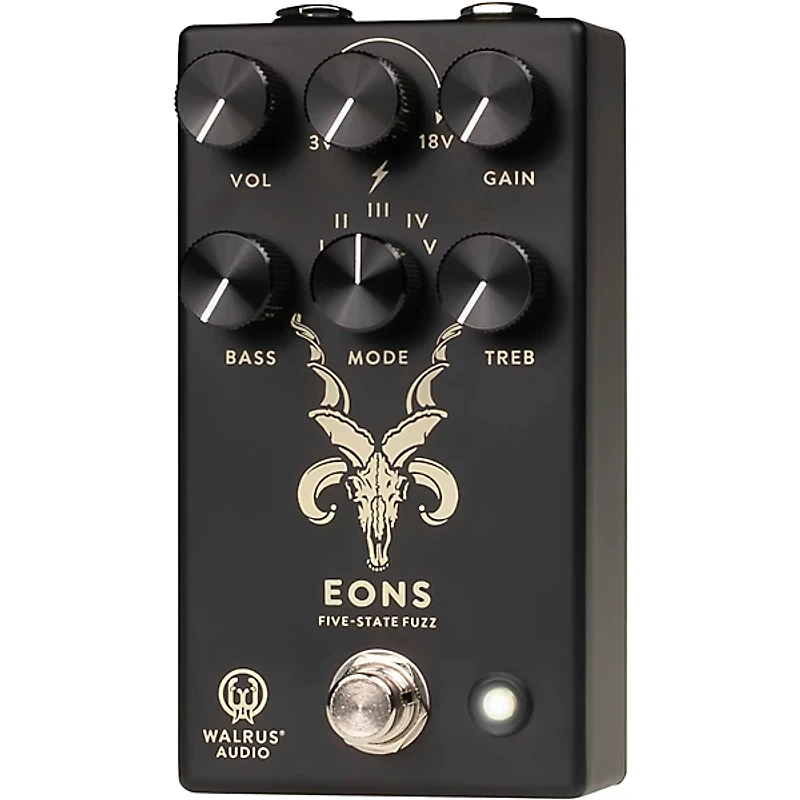 Walrus Audio Minimal Series Eons Five-State Fuzz Pedal - Black