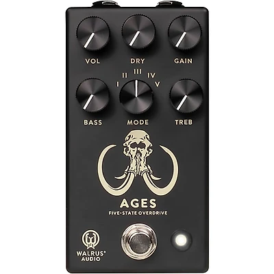 Walrus Audio Minimal Series Ages Five-State Overdrive Pedal - Black