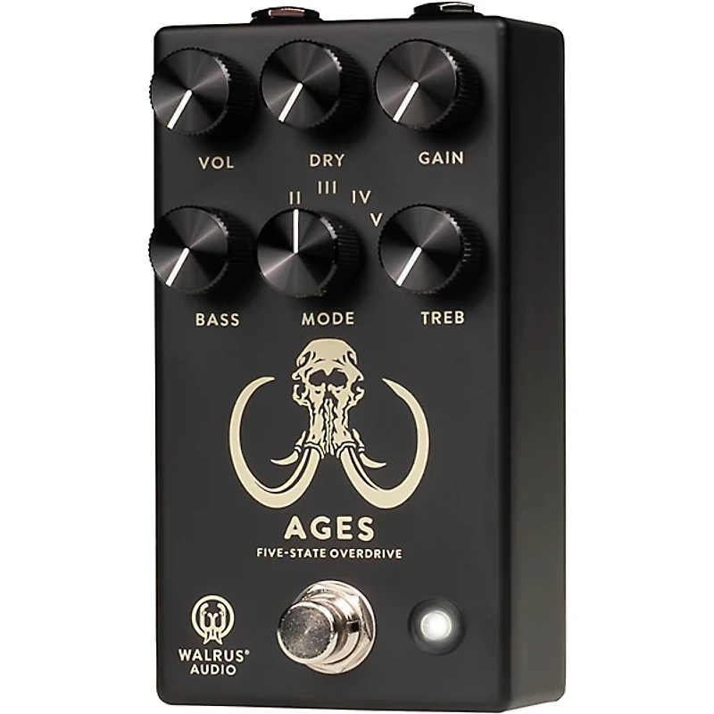 Walrus Audio Minimal Series Ages Five-State Overdrive Pedal - Black