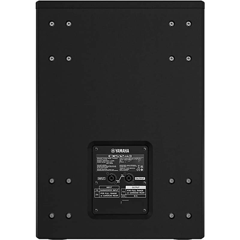 Yamaha CXR10mk3 10" 1100W Passive Loudspeaker Package With CXS12mk3 12" 1300W Passive Subwoofer, Stands & Cables