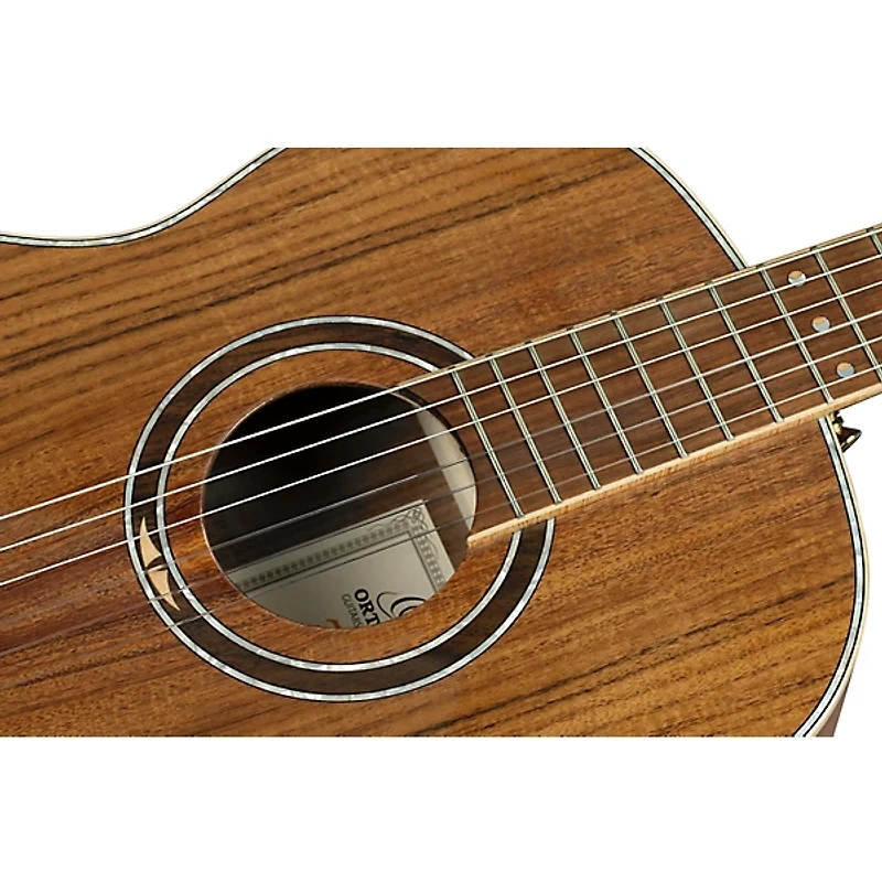 Ortega 30th Anniversary Slim Neck Acoustic-Electric Classical Guitar - Natural