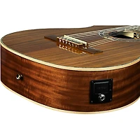 Ortega 30th Anniversary Slim Neck Acoustic-Electric Classical Guitar - Natural