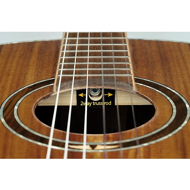 Ortega 30th Anniversary Slim Neck Acoustic-Electric Classical Guitar - Natural