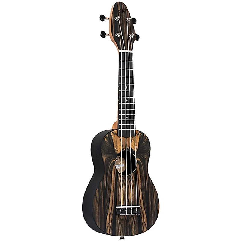 Ortega Keiki K3 Series Soprano Ukulele Pack - White Ebony