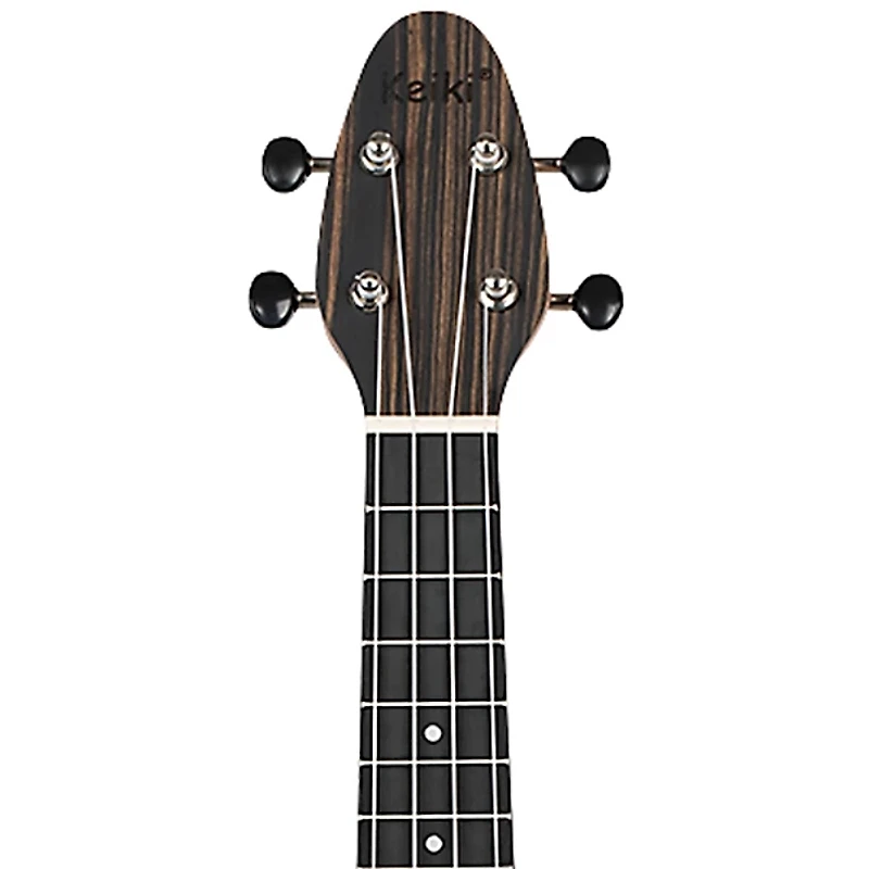 Ortega Keiki K3 Series Soprano Ukulele Pack - White Ebony