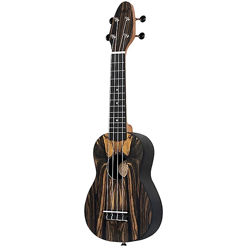 Ortega Keiki K3 Series Soprano Ukulele Pack - White Ebony