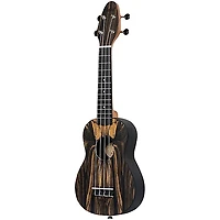 Ortega Keiki K3 Series Soprano Ukulele Pack - White Ebony