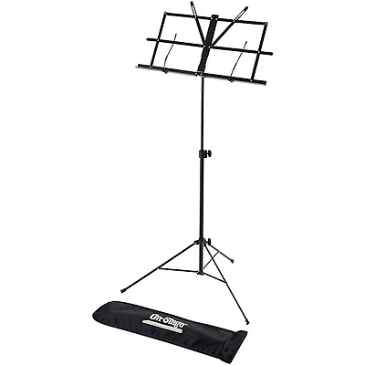 On-Stage SM7033BB Sheet Music Stand With Carry Bag