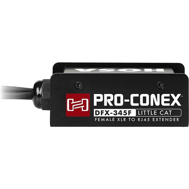 Hosa Pro-Conex Little Cat Breakout Snake - RJ45 to 4 XLRF