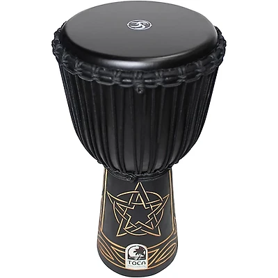Toca Sully Erna Signature Black Mamba Wood Djembe -
