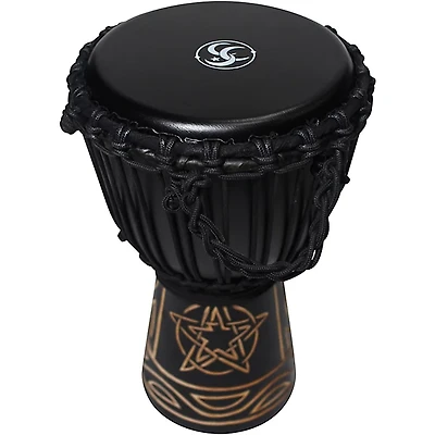 Toca Sully Erna Signature Black Mamba Wood Djembe -