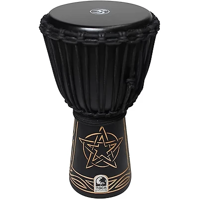 Toca Sully Erna Signature Black Mamba Wood Djembe -