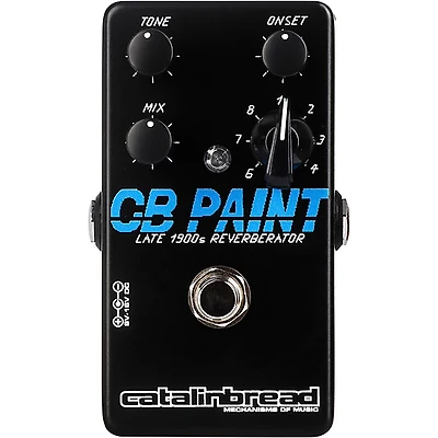 Catalinbread CB Paint Late 1900s Reverberator Pedal - Black