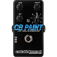 Catalinbread CB Paint Late 1900s Reverberator Pedal - Black