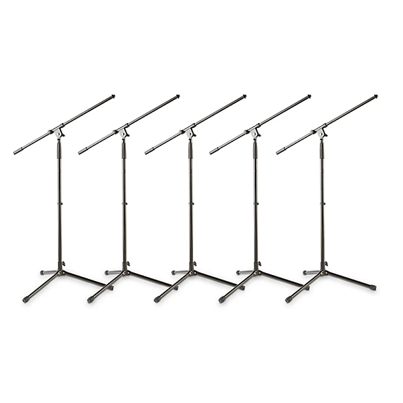 Musician's Gear MS-220 Tripod Mic Stand 5-Pack