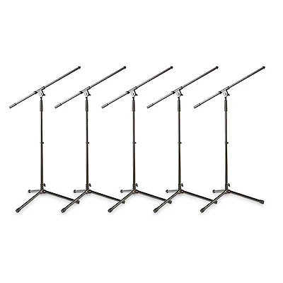 Musician's Gear MS-220 Tripod Mic Stand 5-Pack
