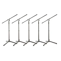Musician's Gear MS-220 Tripod Mic Stand 5-Pack