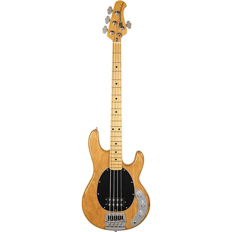 Ernie Ball Music Man Retro '70s StingRay Special Bass Guitar Classic Natural