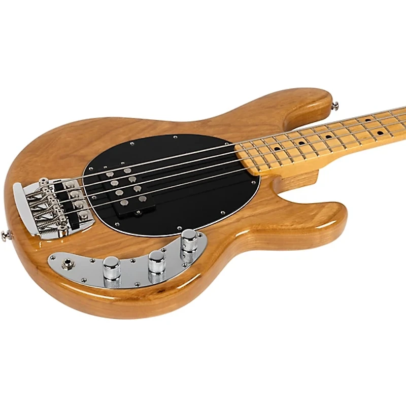 Ernie Ball Music Man Retro '70s StingRay Special Bass Guitar Classic Natural