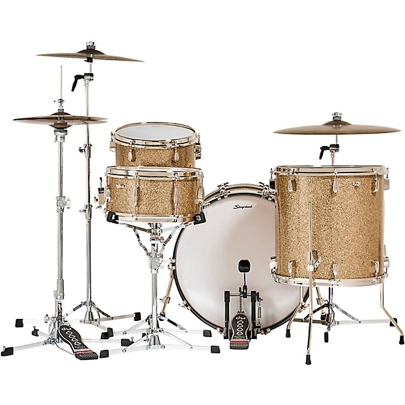 Slingerland Radio King 4-Piece Drum Shell Pack With 22" Bass Drum and 14" Snare -