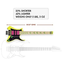 Traveler Guitar Vaibrant Deluxe V88XHL Electric Guitar -